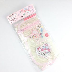 Sanrio My Melody Mesh Travel Bag for Accessories